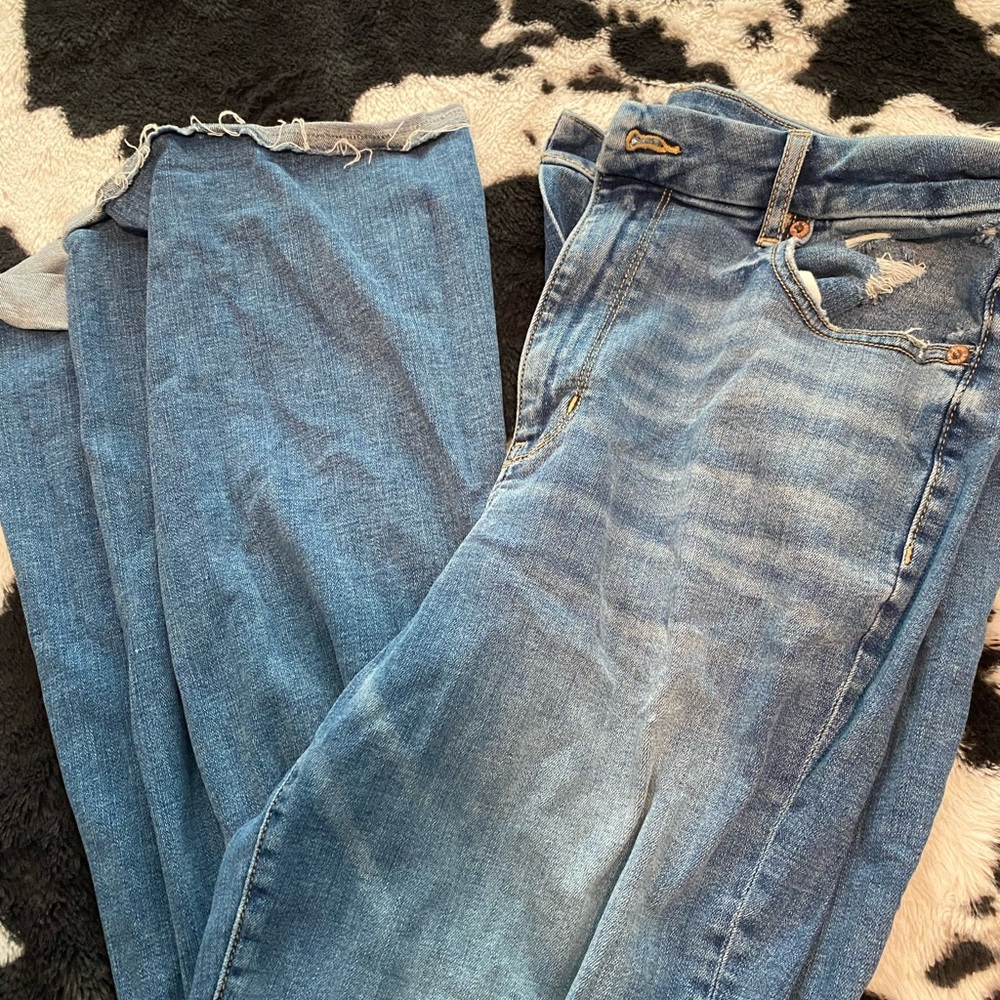 american eagle flare jeans